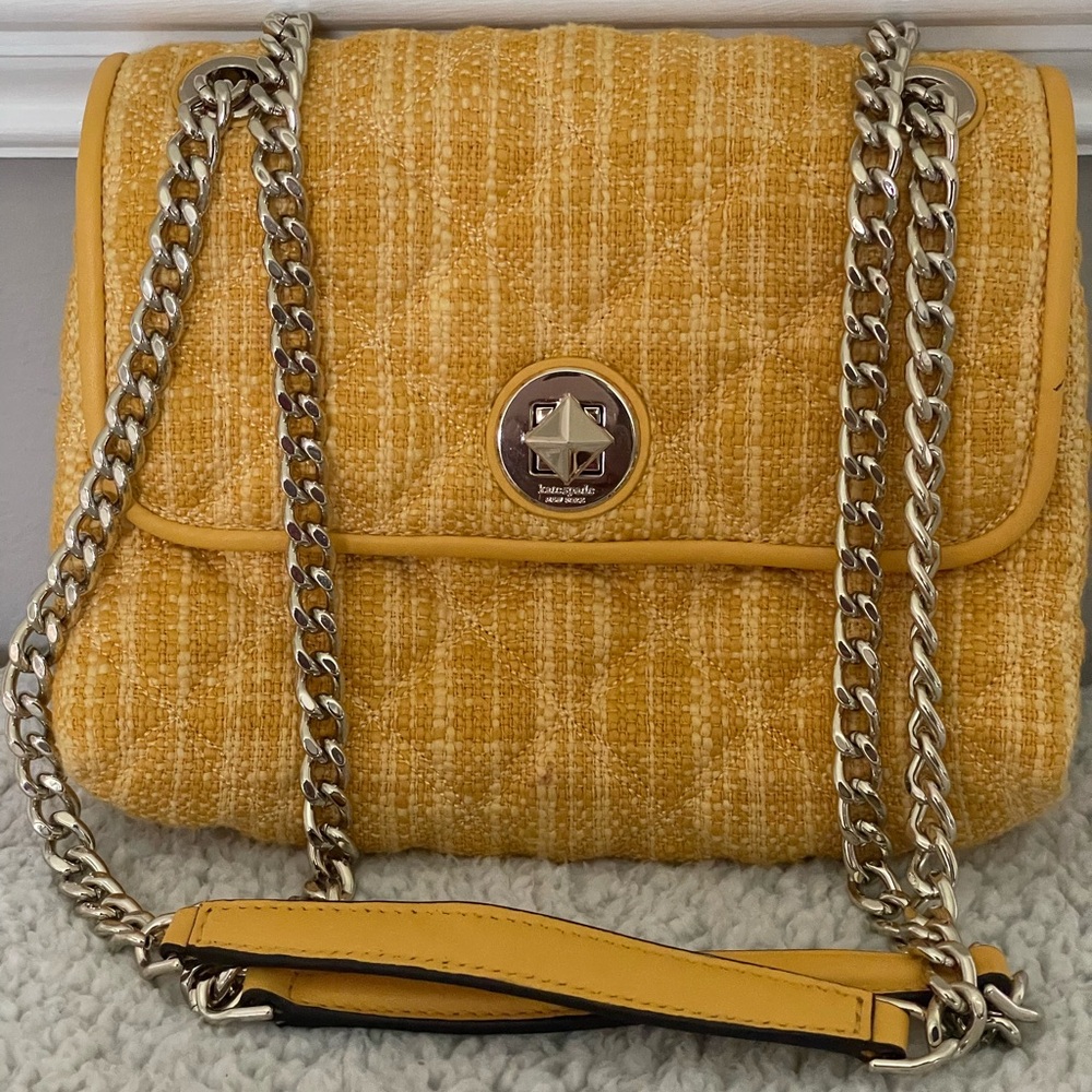 Kate Spade Tweed Shoulder/Crossbody Bag